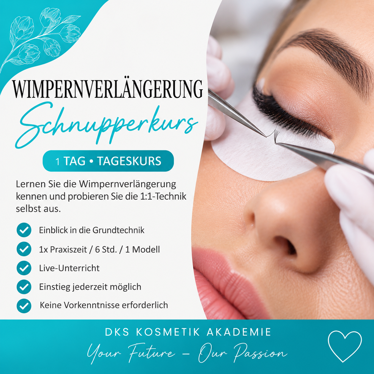 Wimpernverlängerung Schnuppertag Wimpernverlängerung Schnuppertag